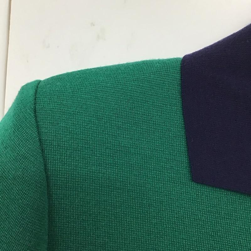 イヴサンローラン Yves Saint Laurent ニット、セーター 長袖 M 無地 緑 / グリーン /  レディース USED 古着 中古 10131123