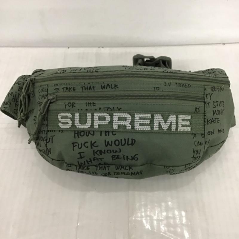 シュプリーム Supreme ウエストバッグ ウエストバッグ 23SS Field Waist Bag Olive Gonz 総柄 カーキ / カーキ /  メンズ USED 古着 中古 10122997