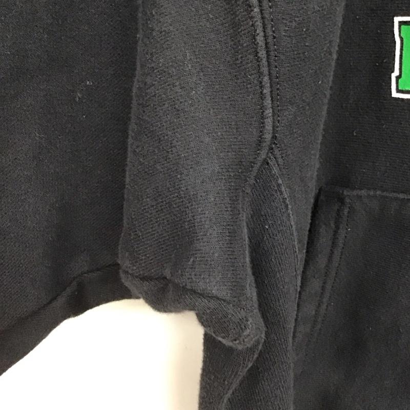 チャンピオン Champion パーカー 長袖 長袖パーカー プルオーバーパーカー スウェット M ロゴ、文字 紺 / ネイビー /  メンズ USED 古着 中古 10148516