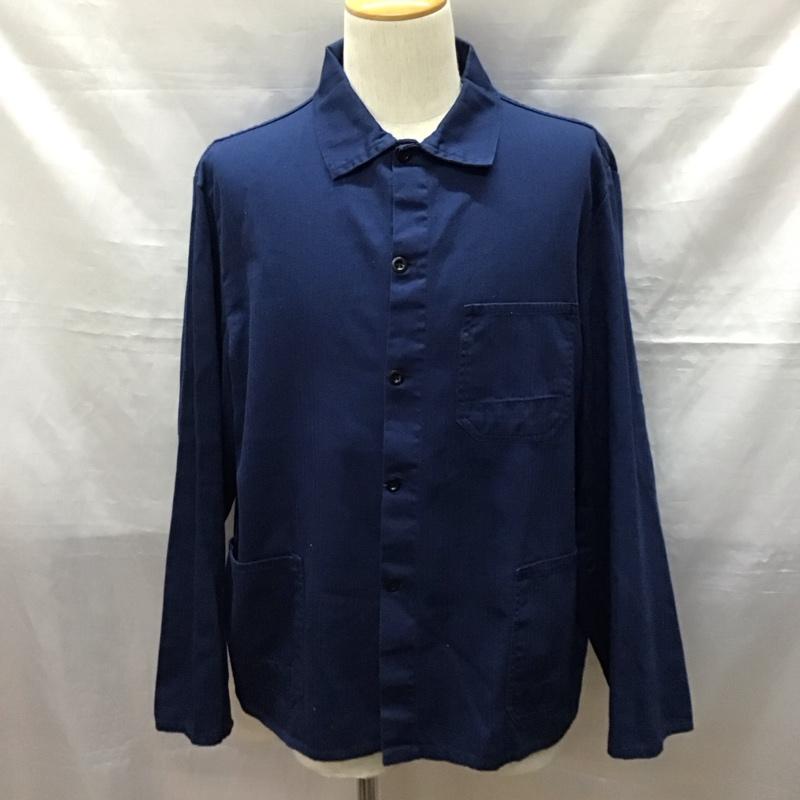 古着 USED ジャケット、上着 ジャケット、ブレザー 古着 ユーロ古着 ユーロワークHBT カジュアルジャケット 無地 紺 / ネイビー /  メンズ USED 古着 中古 10120539