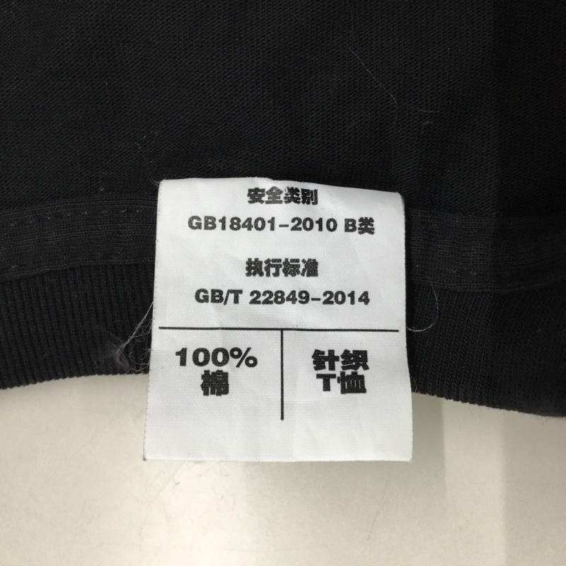 古着 USED Tシャツ 半袖 半袖カットソー プリントTシャツ クルーネックカットソー 古着 XXL プリント 黒 / ブラック /  メンズ USED 古着 中古 10116717