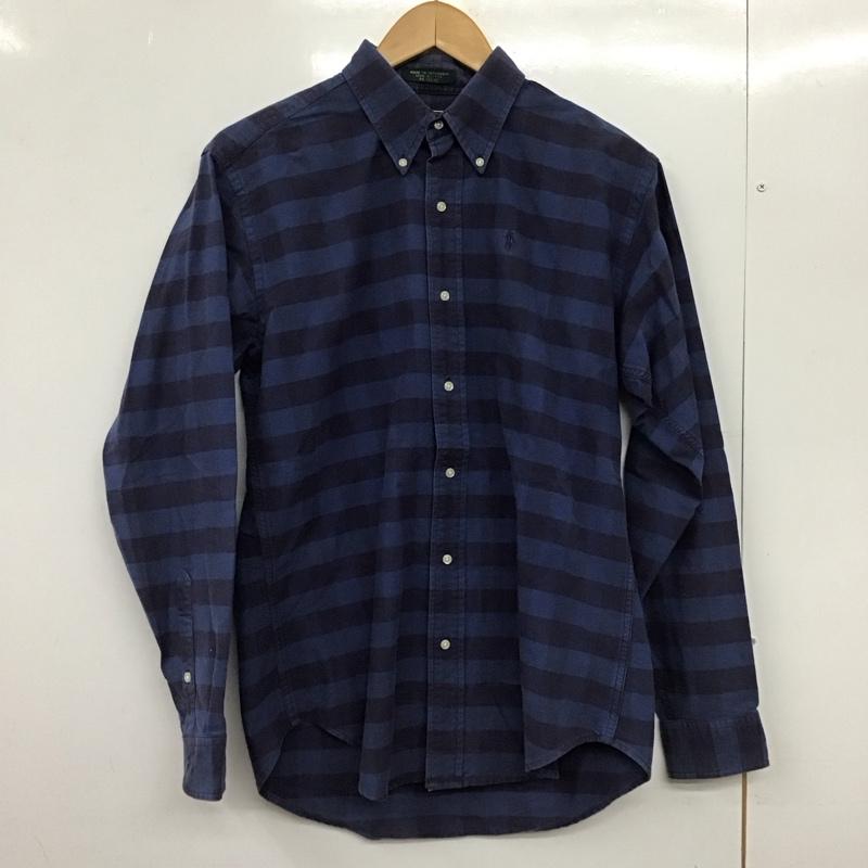 ポロバイラルフローレン Polo by RALPH LAUREN シャツ、ブラウス 長袖 長袖シャツ 無地シャツ カラーシャツ 80s XL チェック マルチカラー / マルチカラー /  メンズ USED 古着 中古 10150872