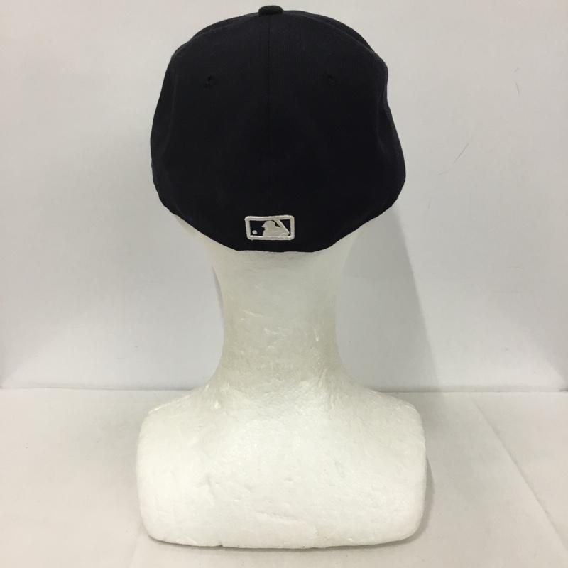ニューエラ NEW ERA 帽子 キャップ デトロイトタイガース 57.7cm ロゴ、文字 紺 / ネイビー /  メンズ USED 古着 中古 10125184