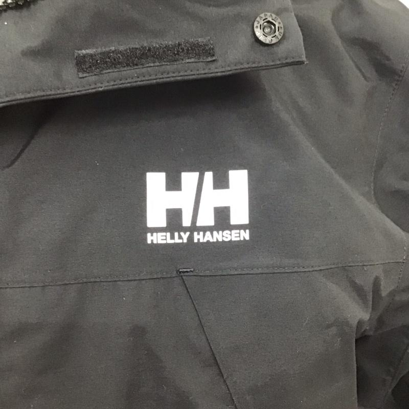 ヘリーハンセン HELLY HANSEN ジャケット、上着 ジャンパー、ブルゾン ジップアップジャケット ジャンパー ジャケット カジュアルジャケット アウター M ロゴ、文字 黒 / ブラック /  メンズ USED 古着 中古 10114500