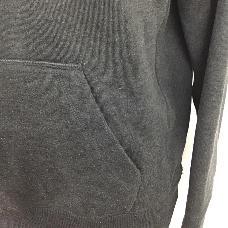 ザノースフェイス THE NORTH FACE パーカー 長袖 NT61795 カラーヘザードスウェットフーディ長袖パーカー プリントスウェット M ロゴ、文字 灰 / グレー /  メンズ USED 古着 中古 10110428