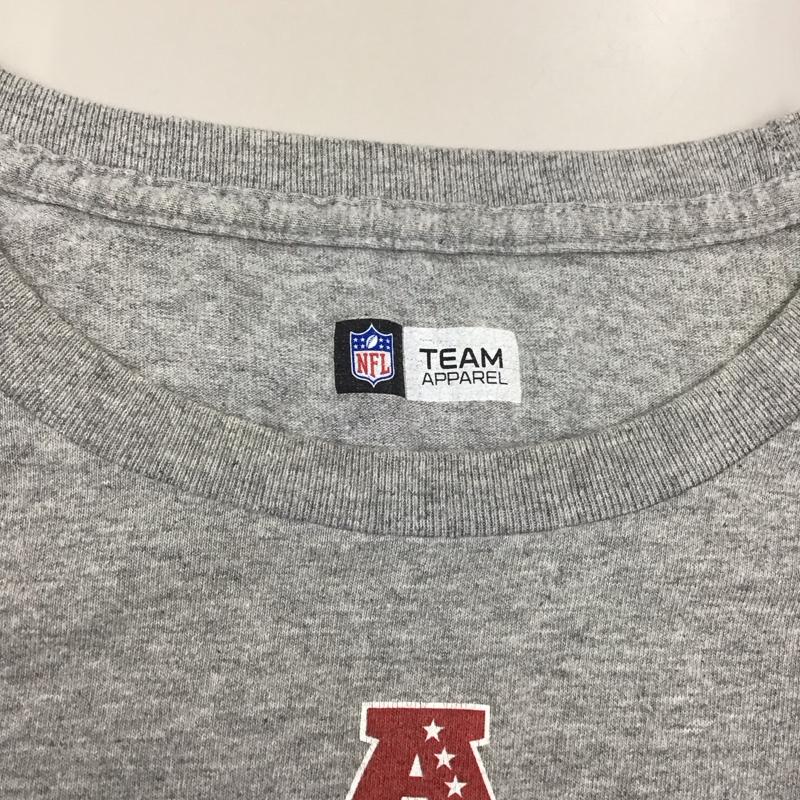 古着 USED Tシャツ 半袖 半袖カットソー プリントTシャツ クルーネックカットソー XL プリント 灰 / グレー /  メンズ USED 古着 中古 10116221