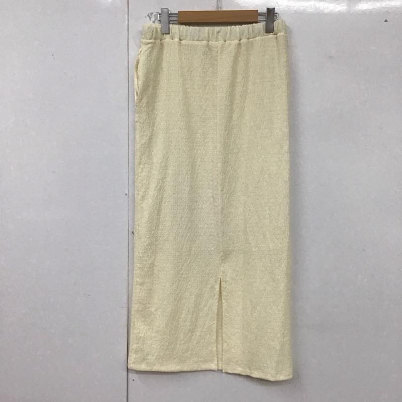 レプシィム LEPSIM スカート ロングスカート FREE 無地 白 / ホワイト /  レディース USED 古着 中古 10129667