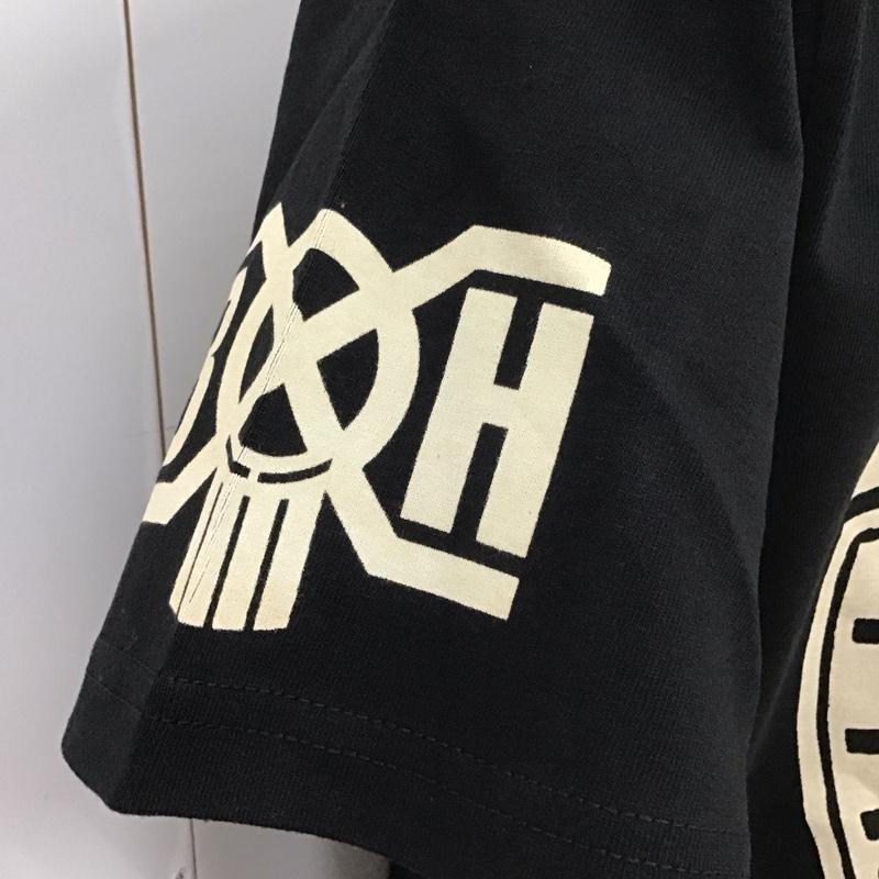 バウンティーハンター BOUNTY HUNTER Tシャツ 半袖 半袖カットソー プリントTシャツ クルーネックカットソー M ロゴ、文字 黒 / ブラック /  メンズ USED 古着 中古 10111958