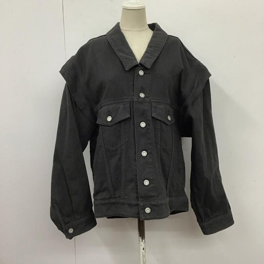 マウジー MOUSSY ジャケット、上着 ジャケット、ブレザー 010ESB11-0420 CONSCIOUS DENIM JACKET デニムジャケット FREE 無地 チャコールグレー / チャコールグレー /  レディース USED 古着 中古 10109692