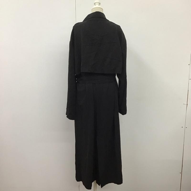 ザラ ZARA ジャケット、上着 ジャケット、ブレザー 8073 044 800 トレンチ S 無地 黒 / ブラック /  レディース USED 古着 中古 10113512