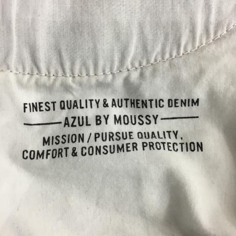 アズールバイマウジー AZUL BY MOUSSY パンツ デニム、ジーンズ 250CAH11-308G パッチワークデニムストレート デニムパンツ スリムパンツ S 無地 インディゴ / インディゴ /  レディース USED 古着 中古 10110102