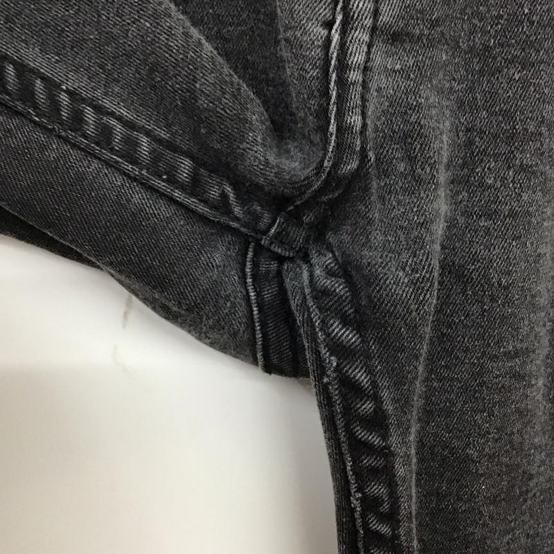 ザラウーマン ZARA WOMAN パンツ デニム、ジーンズ 3432 240 800 スキニー スリム ストレッチ 無地 黒 / ブラック /  レディース USED 古着 中古 10113492