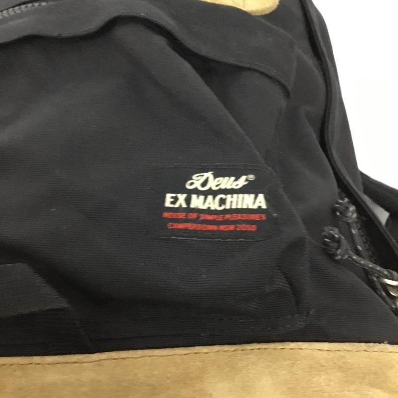 デウスエクスマキナ DEUS EX MACHINA リュックサック、デイパック リュックサック、デイバッグ DMF87384 DYLAN DAYPACK ロゴ、文字 黒 / ブラック /  メンズ USED 古着 中古 10128262