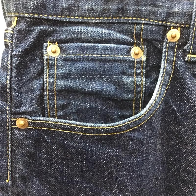 リーバイストラウスアンドコー Levi Strauss & co. ボトムス ボトムス デニムパンツ ストレートパンツ ワイドパンツ カジュアルパンツ 32インチ 無地 インディゴ / インディゴ /  メンズ USED 古着 中古 10113580