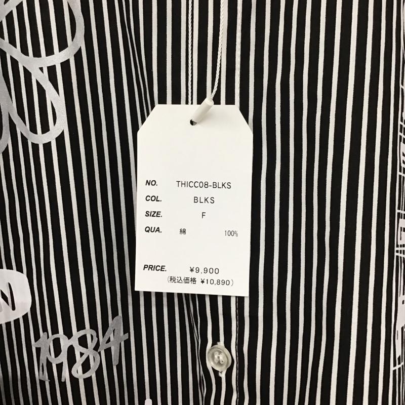 古着 USED シャツ、ブラウス 長袖 THICC FREE ストライプ マルチカラー / マルチカラー /  メンズ USED 古着 中古 10130046