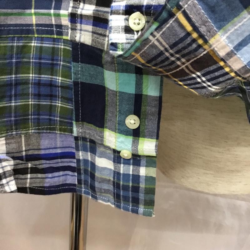 ブルックスブラザーズ BROOKS BROTHERS シャツ、ブラウス 半袖 半袖シャツ チェックシャツ ボタンダウンシャツ XL チェック マルチカラー / マルチカラー /  メンズ USED 古着 中古 10111607
