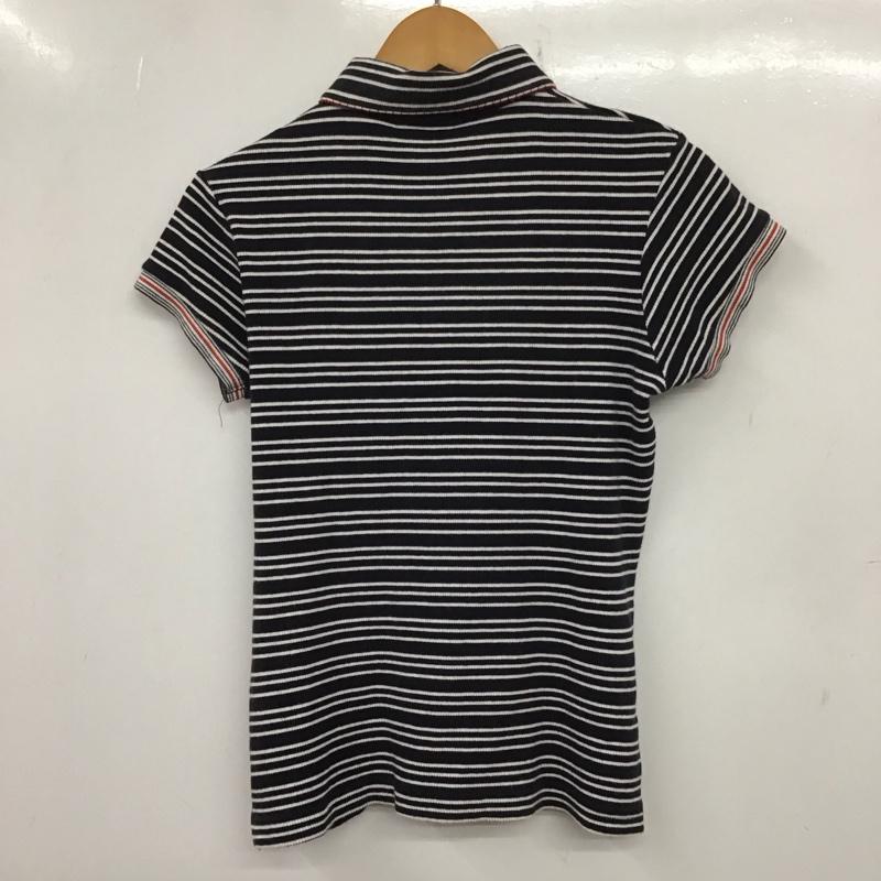 ラルフローレン RALPHLAUREN ポロシャツ 半袖 L ボーダー柄 マルチカラー / マルチカラー /  レディース USED 古着 中古 10140350