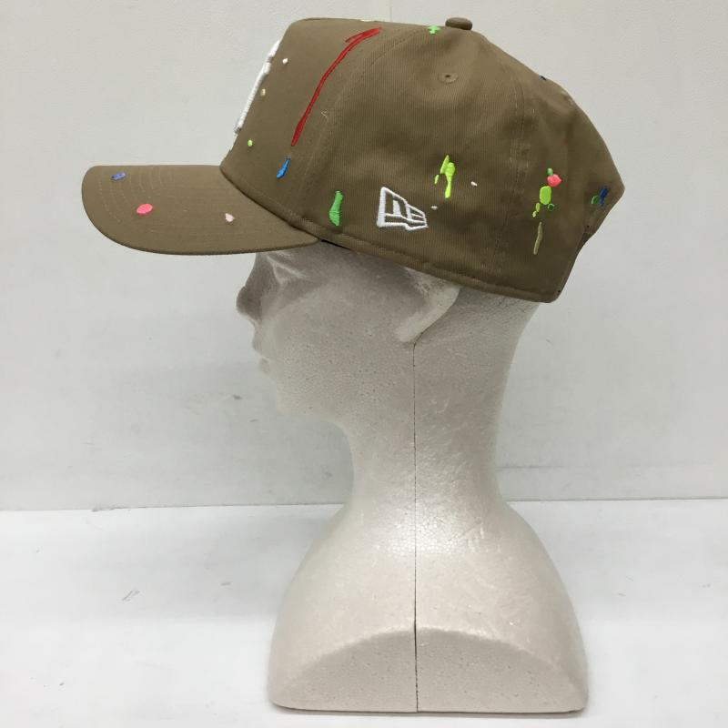 ニューエラ NEW ERA 帽子 キャップ 刺繍 茶 / ブラウン /  メンズ USED 古着 中古 10139791