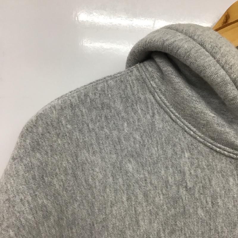 チャンピオン Campion パーカー 長袖 L 無地 灰 / グレー /  メンズ USED 古着 中古 10142996