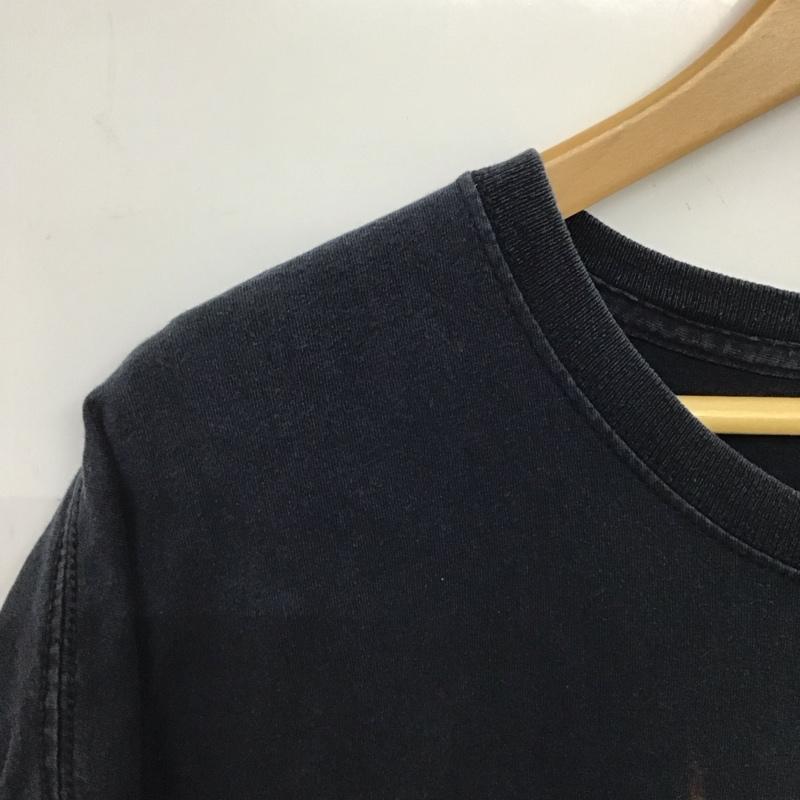 古着 USED Tシャツ 半袖 半袖カットソー プリントTシャツ クルーネックカットソー プリント ダークグレー / ダークグレー /  メンズ USED 古着 中古 10147272