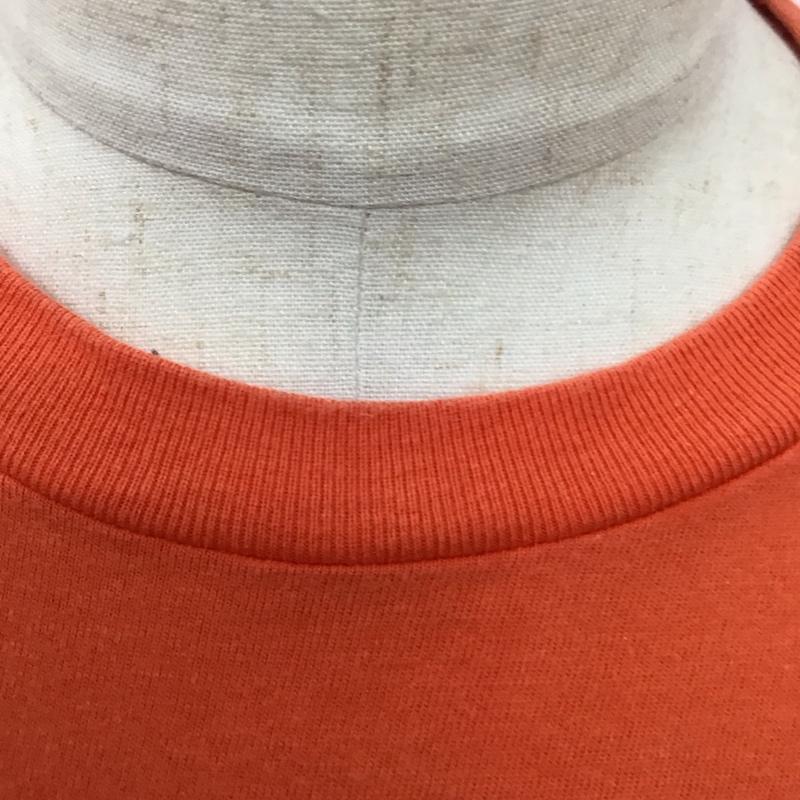 ハリウッドランチマーケット HOLLYWOOD RANCH MARKET Tシャツ 半袖 半袖カットソー プリントTシャツ クルーネックカットソー 2 ロゴ、文字 橙 / オレンジ /  メンズ USED 古着 中古 10117275