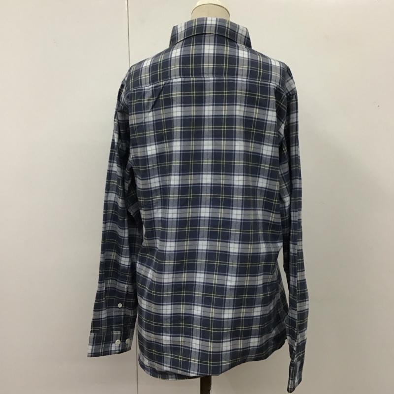 モンベル mont-bell シャツ、ブラウス 長袖 長袖シャツ カラーシャツ ポケットシャツ 長袖カットソー チェックシャツ L チェック マルチカラー / マルチカラー /  メンズ USED 古着 中古 10114495