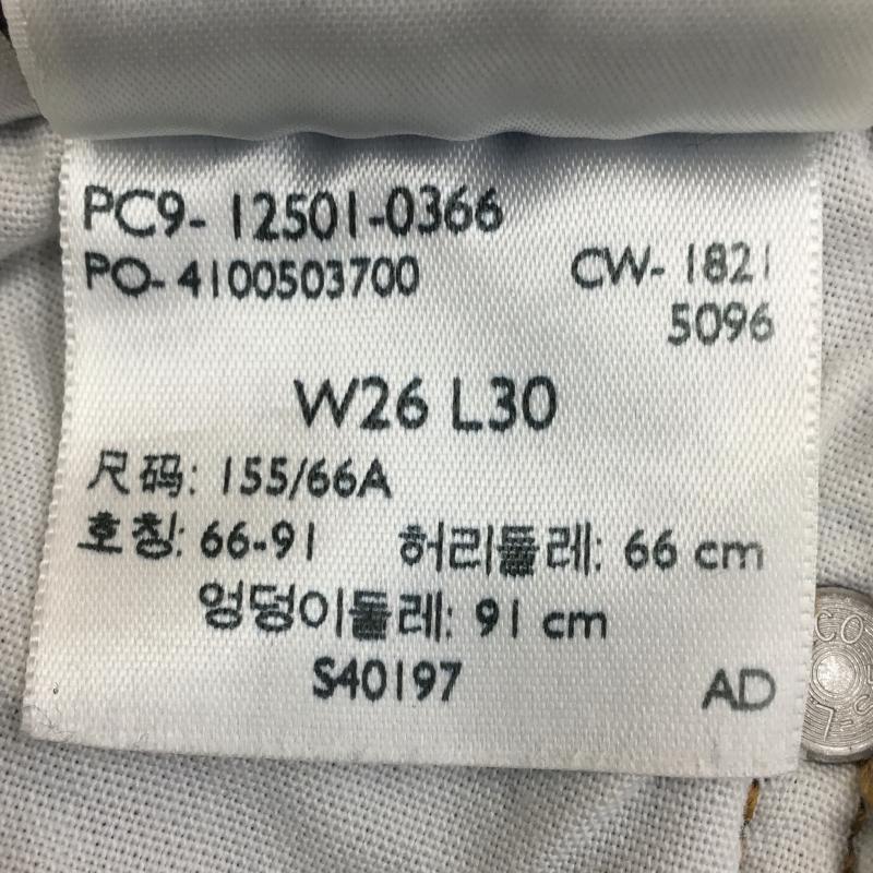 リーバイス Levi s パンツ デニム、ジーンズ 26インチ 無地 インディゴ / インディゴ /  レディース USED 古着 中古 10133589