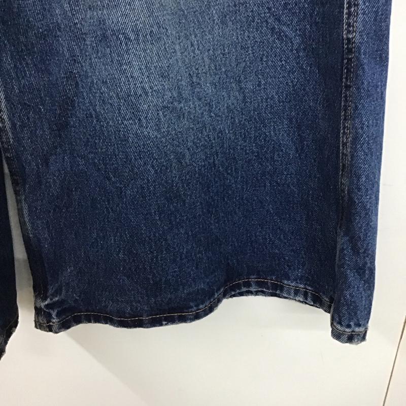ザラ ZARA パンツ デニム、ジーンズ 34 無地 インディゴ / インディゴ /  レディース USED 古着 中古 10133741