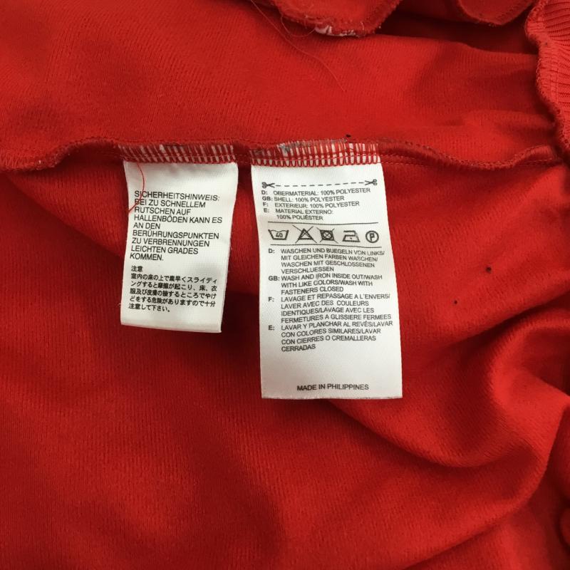 アディダス adidas ジャケット、上着 ジャケット、ブレザー adidas トラックジャケット　E14648 L ロゴ、文字 X 刺繍 赤 / レッド / X 白 / ホワイト /  メンズ USED 古着 中古 10129896