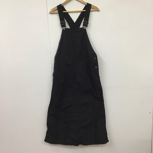 ビームスボーイ BEAMS BOY ジャンパースカート ジャンパースカート 無地 黒 / ブラック /  レディース USED 古着 中古 10130543