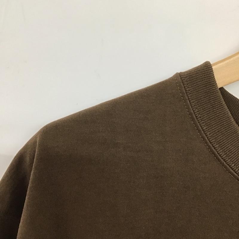 コロンビア Columbia Tシャツ 半袖 120 PM0145 半袖カットソー プリントTシャツ M ロゴ、文字 茶 / ブラウン /  メンズ USED 古着 中古 10135736