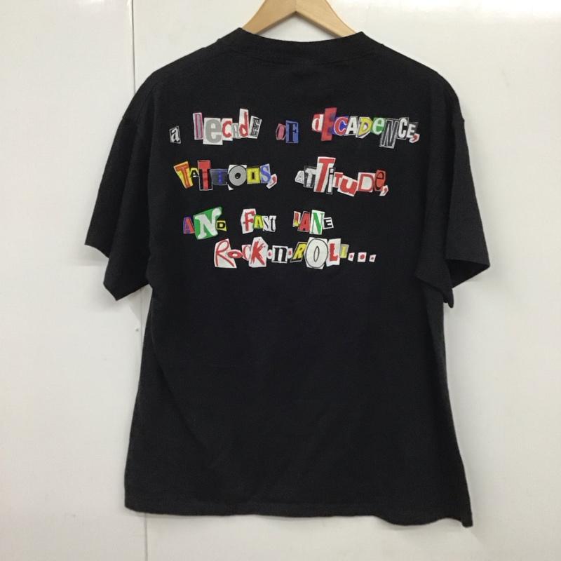 古着 USED Tシャツ 半袖 モトリー・クルー XL プリント 黒 / ブラック /  メンズ USED 古着 中古 10130884