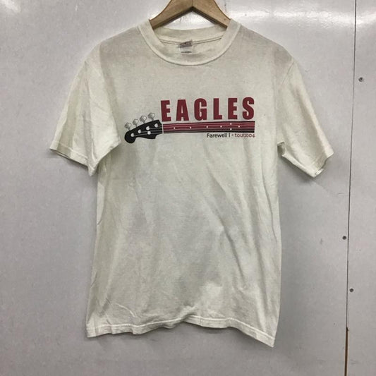 古着 USED Tシャツ 半袖 半袖カットソー プリントTシャツ クルーネックカットソー バンドTシャツ S ロゴ、文字 白 / ホワイト /  メンズ USED 古着 中古 10139187