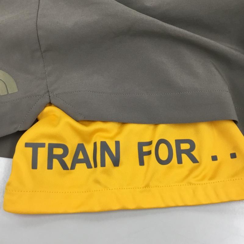 ザノースフェイス THE NORTH FACE パンツ ショートパンツ ショートパンツ ハーフパンツ カジュアルパンツ スポーツウェア L ロゴ、文字 茶 / ブラウン / X 黄 / イエロー /  メンズ USED 古着 中古 10108741