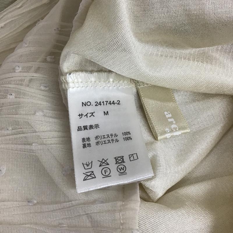 アルシーヴ archives カットソー 長袖 M 無地 アイボリー / アイボリー /  レディース USED 古着 中古 10105885
