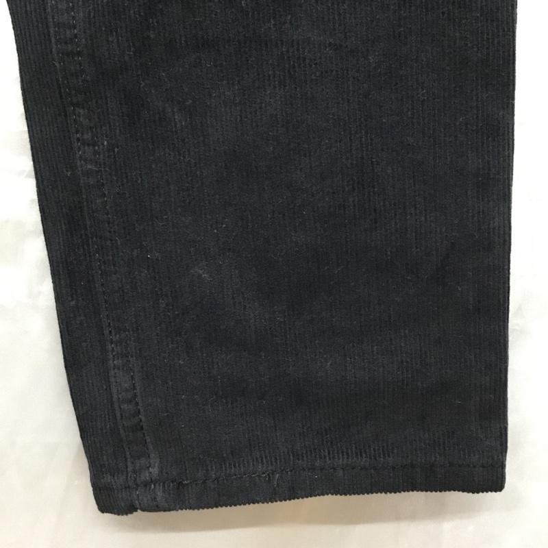 リーバイストラウスアンドコー Levi Strauss & co. パンツ デニム、ジーンズ コーデュロイパンツ ストレートパンツ カジュアルパンツ 29インチ 無地 黒 / ブラック /  メンズ USED 古着 中古 10120130