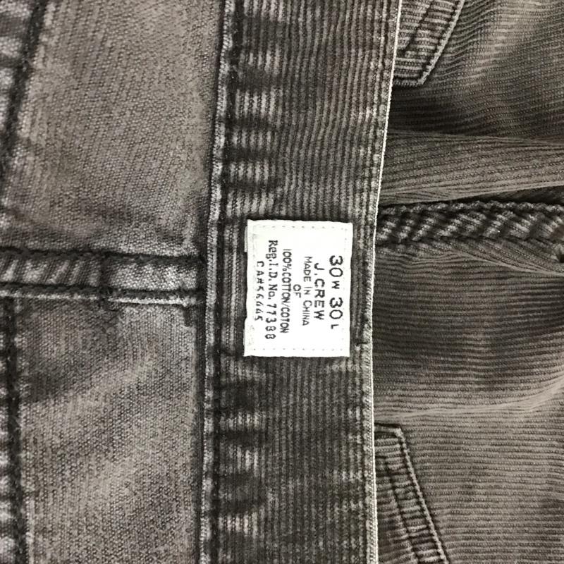 ジェイクルー J.CREW パンツ デニム、ジーンズ コーデュロイパンツ ストレートパンツ カジュアルパンツ ジーンズ 30インチ 無地 茶 / ブラウン /  メンズ USED 古着 中古 10106336