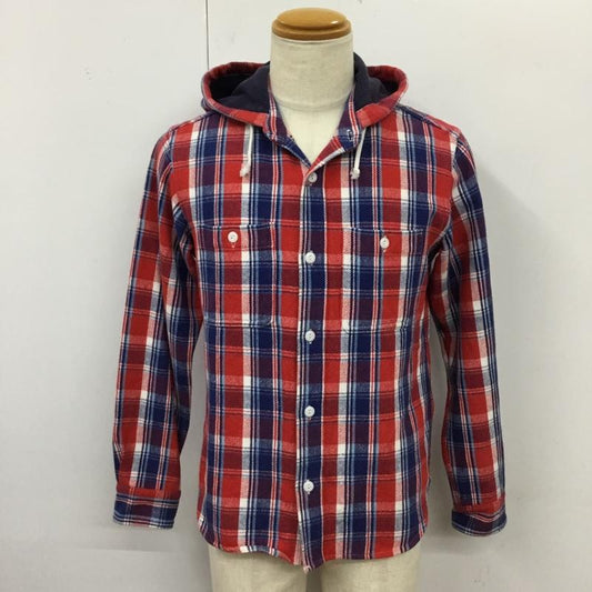 スタンダード カリフォルニア STANDARD CALIFORNIA シャツ、ブラウス 長袖 長袖シャツ フード付きシャツ チェックシャツ S チェック マルチカラー / マルチカラー /  メンズ USED 古着 中古 10117583