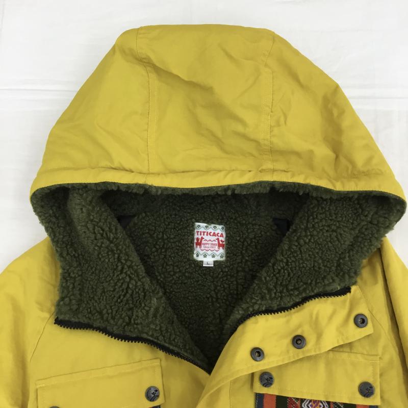 チチカカ TITICACA ジャケット、上着 ジャンパー、ブルゾン L ネイティブ柄 黄 / イエロー /  レディース USED 古着 中古 10143943