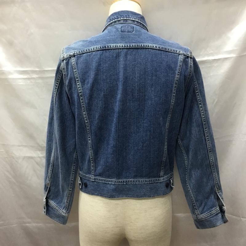 リー Lee ジャケット、上着 ジャケット、ブレザー 0411 デニムジャケット ジージャン M ロゴ、文字 青 / ブルー /  メンズ USED 古着 中古 10109048