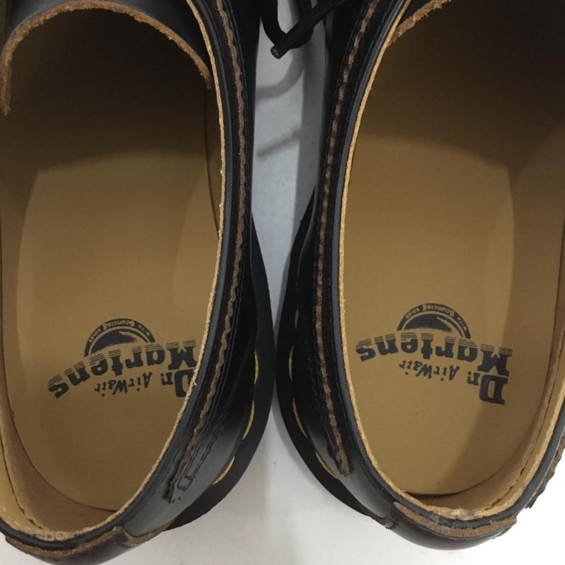 ドクターマーチン Dr.Martens 革靴 革靴 1461 GHILLIE レースアップ UK7 箱有 US：8 無地 黒 / ブラック /  メンズ USED 古着 中古 10133538