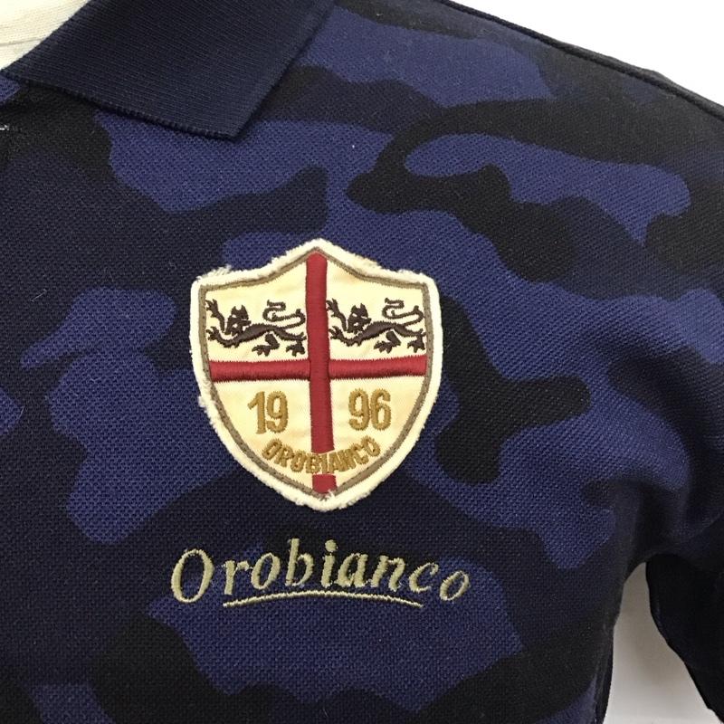 オロビアンコ Orobianco ポロシャツ 半袖 半袖ポロシャツ カラーシャツ 半袖カットソー M カモフラージュ柄・迷彩 マルチカラー / マルチカラー /  メンズ USED 古着 中古 10113755
