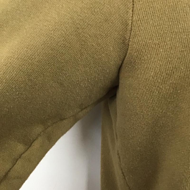 クラクト CLUCT カーディガン 長袖 ショールカラー 裏ボア L ロゴ、文字 茶 / ブラウン /  メンズ USED 古着 中古 10115071