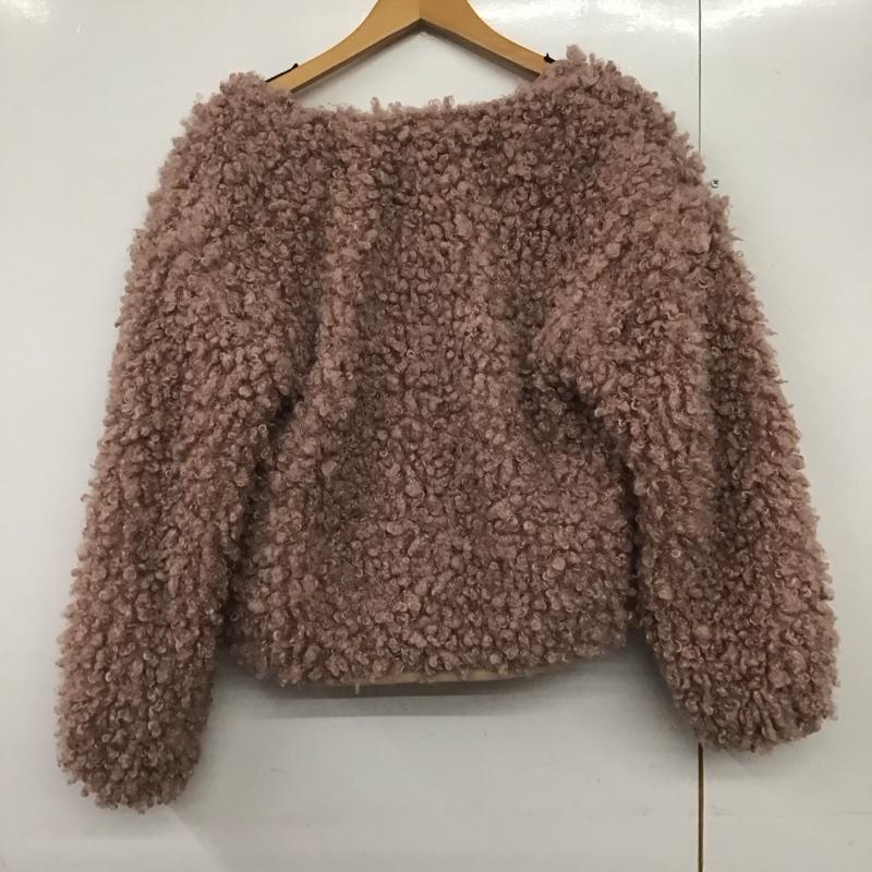 ダブルクローゼット w closet ジャケット、上着 ジャンパー、ブルゾン リバーシブル FREE 無地 桃 / ピンク /  レディース USED 古着 中古 10142040