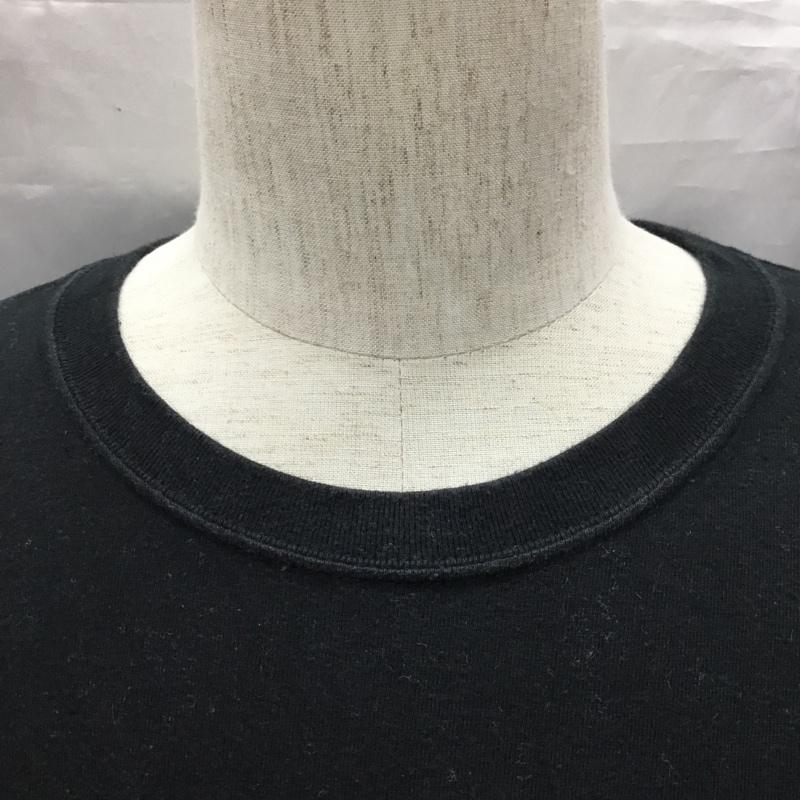 タンタン TANG TANG Tシャツ 半袖 半袖カットソー プリントTシャツ クルーネックカットソー XL ロゴ、文字 黒 / ブラック /  メンズ USED 古着 中古 10116237