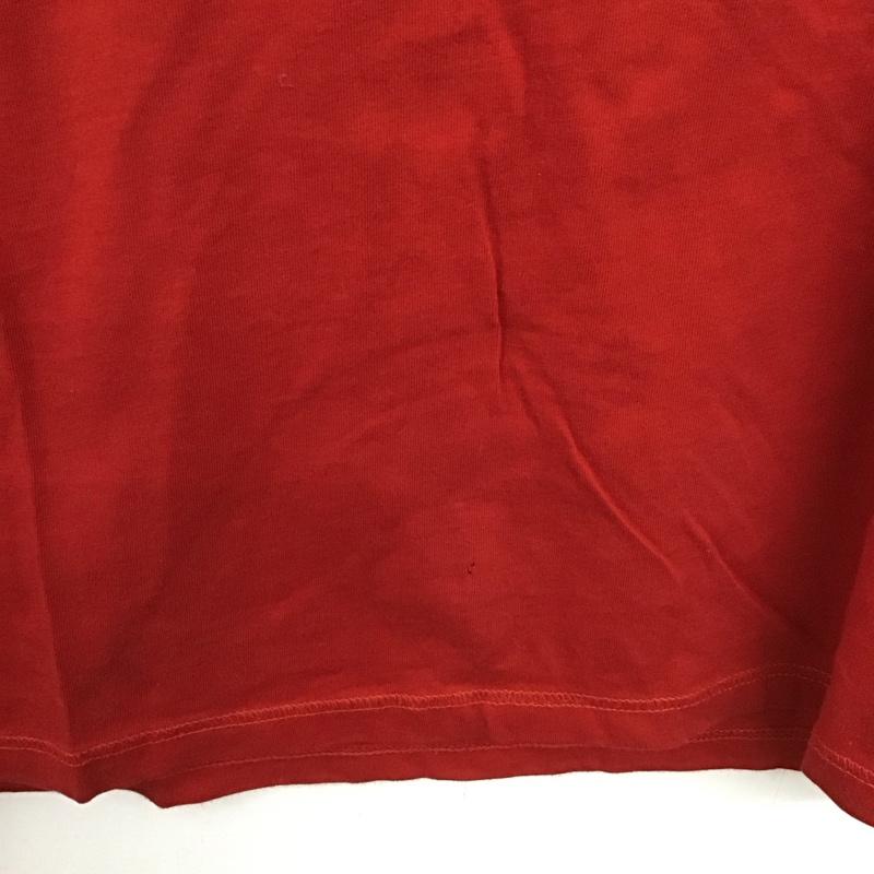 ポロジーンズカンパニー POLO JEANS COMPANY Tシャツ 半袖 RALPH LAUREN KT-WJ-KW-2128 刺繍 スパンコール M ロゴ、文字 赤 / レッド /  レディース USED 古着 中古 10133556