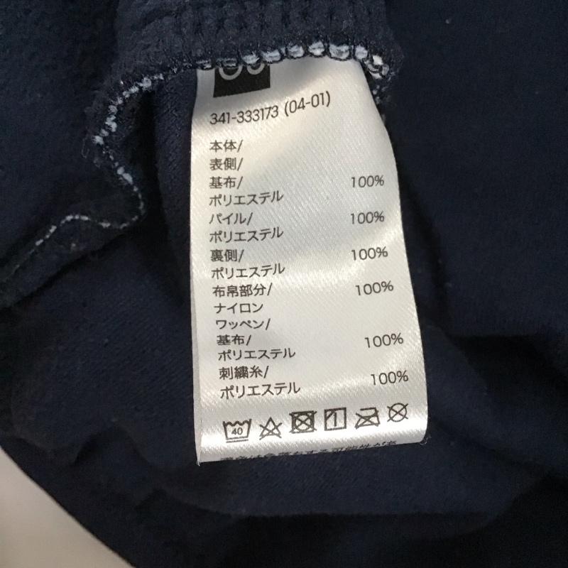 ジーユー GU ジャケット、上着 ジャケット、ブレザー 341-333173 ジップアップジャケット ジャンパー ジャケット フリースジャケット アウター XL ロゴ、文字 紺 / ネイビー / X 水色 / ライトブルー /  メンズ USED 古着 中古 10124500