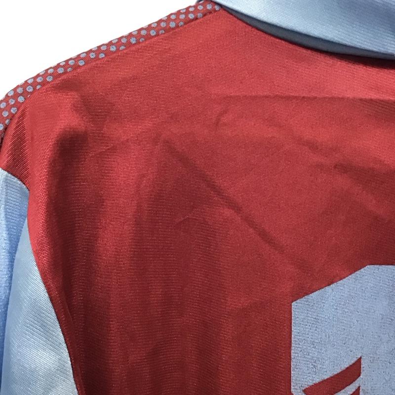 古着 USED カットソー 長袖 長袖カットソー カラーシャツ プルオーバーシャツ L ロゴ、文字 水色 / ライトブルー /  メンズ USED 古着 中古 10147833