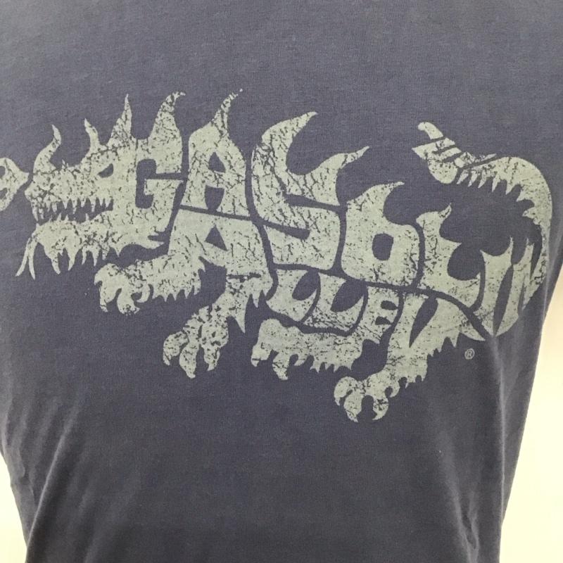 トイズマッコイ TOYS McCOY Tシャツ 半袖 GASOLINE ALLEY クルーネック バックプリント タグ付き S ロゴ、文字 紺 / ネイビー /  メンズ USED 古着 中古 10111202