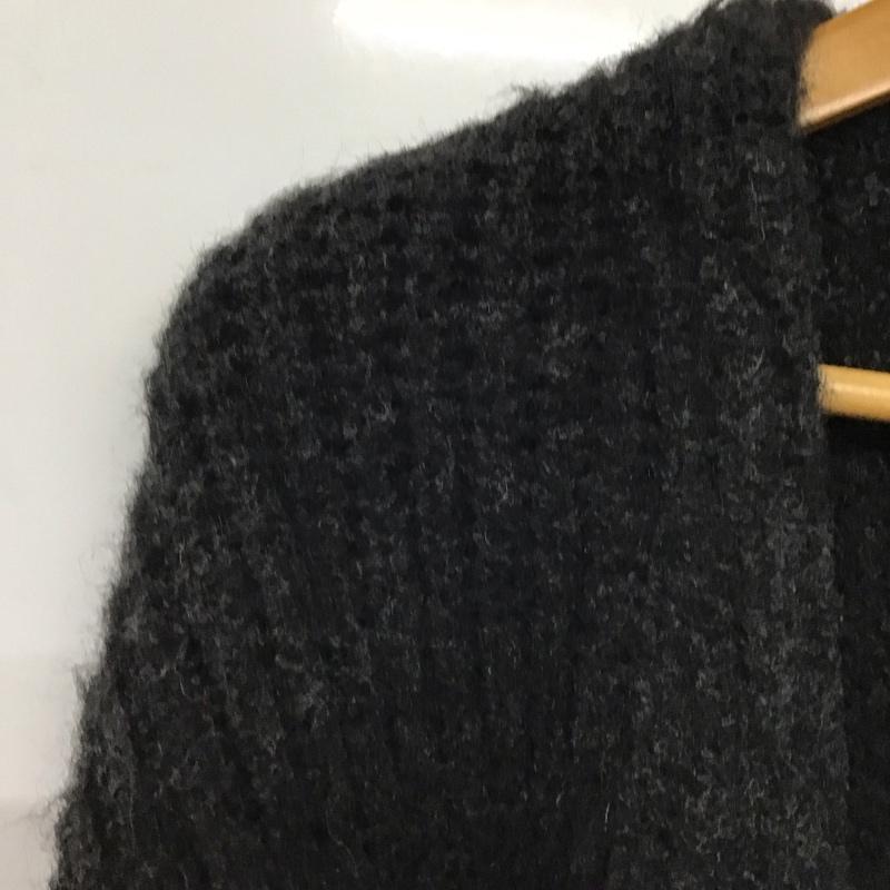 インヘリット INHERIT カーディガン 長袖 長袖カーディガン ニットカーデガン 前開き L 無地 灰 / グレー /  メンズ USED 古着 中古 10141797